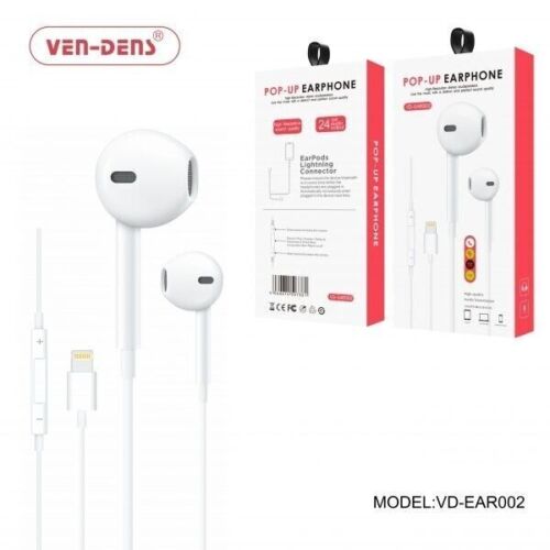 Auricolari cablati cuffie Bluetooth per Apple iPhone 14 13 12 11 Pro Max XS 7 8 - Foto 1 di 8