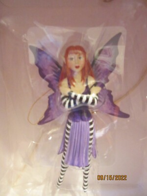 NEW Amy Brown's Fairy Divas STUBBORN #87847 Original Box 2002 Mystical Fantasy
