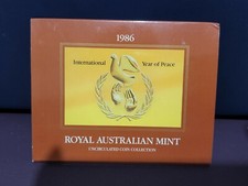1986 6 coin Australian Uncirculated Set.