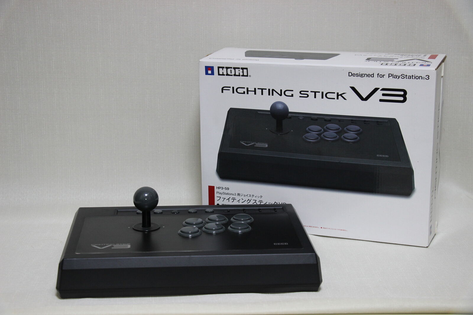 Hori Fighting Stick V3 PS3 PC Arcade Stick Fightstick Playstation 3 JAPAN