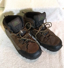 Ozark Trail Mens Brown Leather Waterproof Mid Hiking Shoes, Size: 10.5 JJ13 19