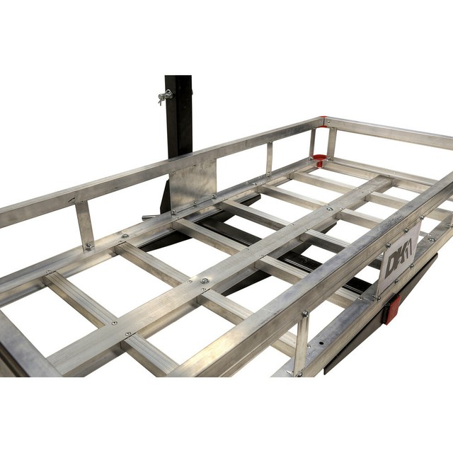 DK2 HCC502A Aluminum Hitch Mounted Cargo Carrier Silver for sale