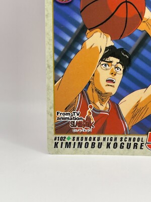 Kiminobu Kogure Slam Dunk Card Trading Card Bandai 1994 Made in