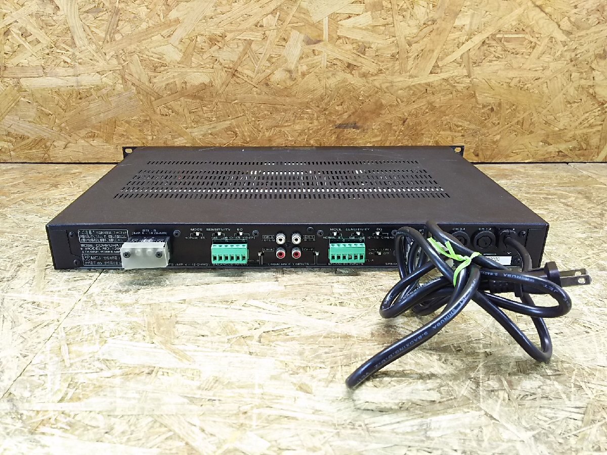 Bose 1200 VI 4-Channel Professional Power Amplifier Black Bose 1200 VI 4-Channel Professional Power Amplifier Black