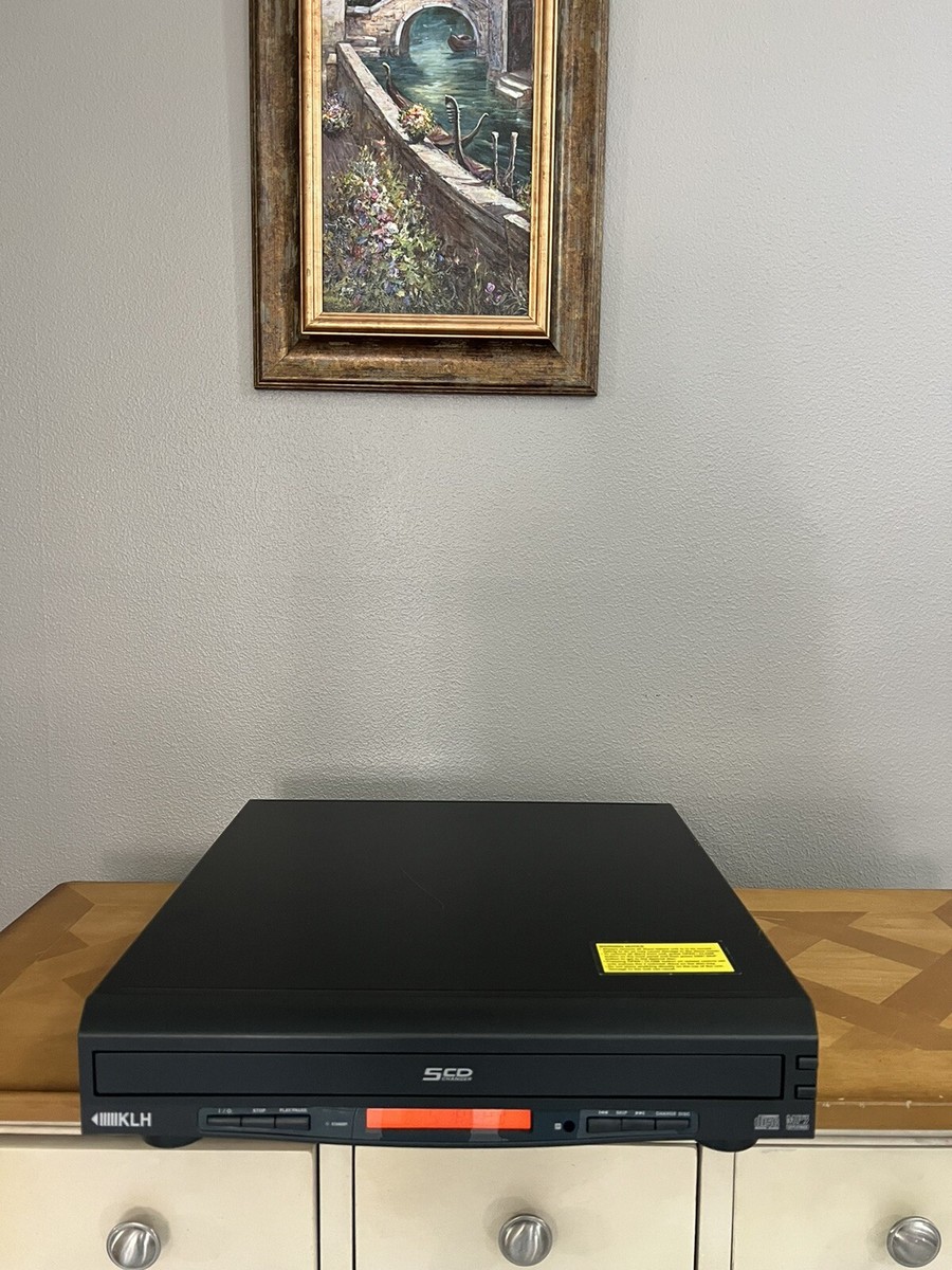KLH 5 Disc CD Changer Carousel Player DA1702 No Remote. Tested! | eBay