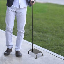 Adjustable Walking Cane for Seniors Men Women with Non-Slip T Handle and Strap