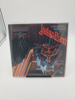 Judas Priest   Freewheel Burning - 12'' Vinyl Single - TA 4054 - UK - Live 1983