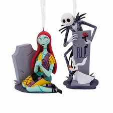 Hallmark Disney Tim Burton's The Nightmare Before Christmas Jack and Sally with