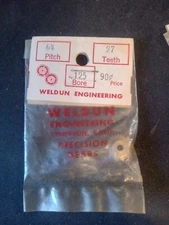 NOS VINTAGE WELDUN ENGINEERING  27 Tooth DRAG GEAR SPUR GEAR SLOT CAR 1/24 64 P