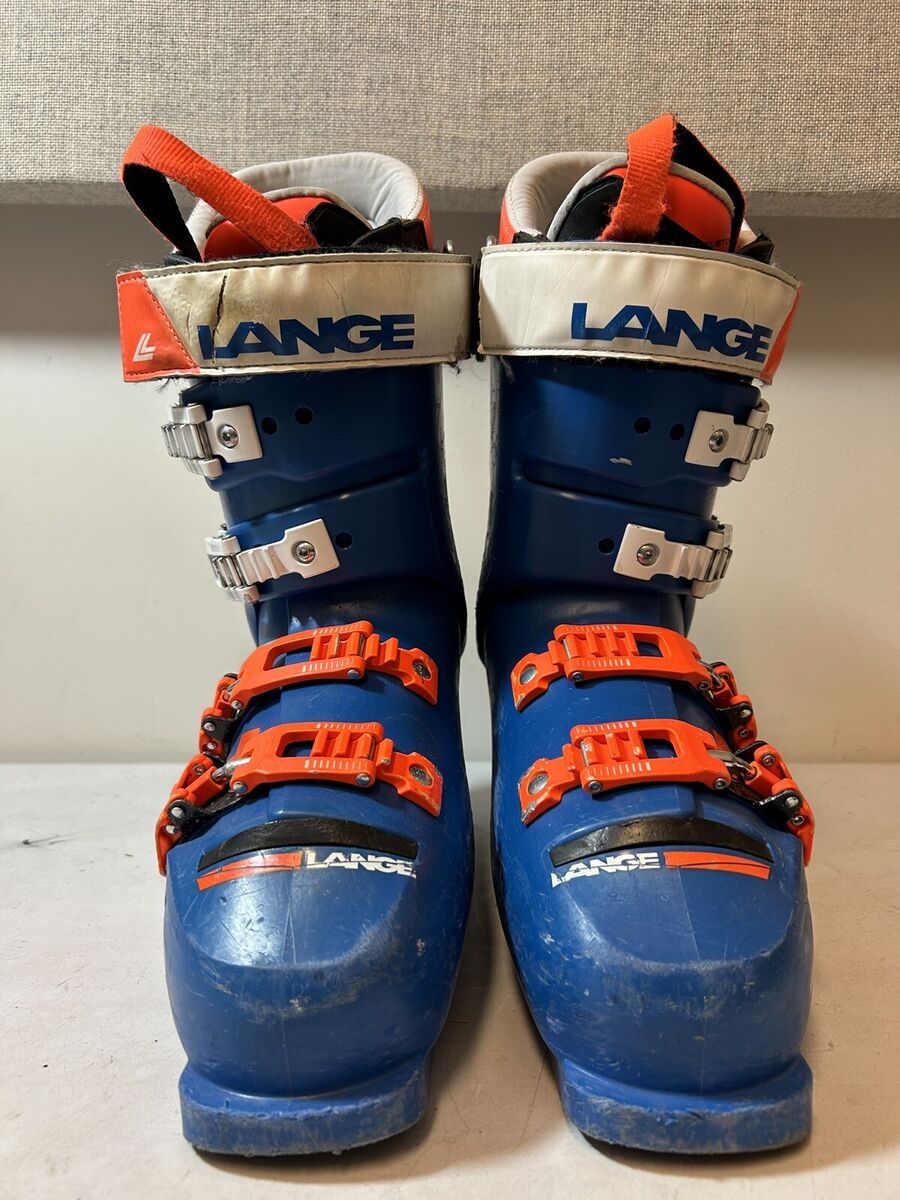 Lange RS 100 Alpine Ski Boots, Size 25.5 (296mm BSL) with Lange RS 100 Alpine Ski Boots, Size 25.5 (296mm BSL) with