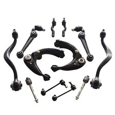 For MAZDA 6 GG GY 2003-2007 12PCS Front Suspension Kit Upper Lower Control Arm