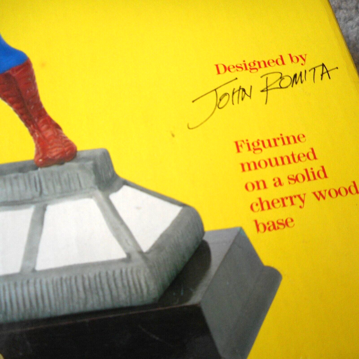 Marvel Collection- Limited Edition Spider-man. Solid Cherry Wood