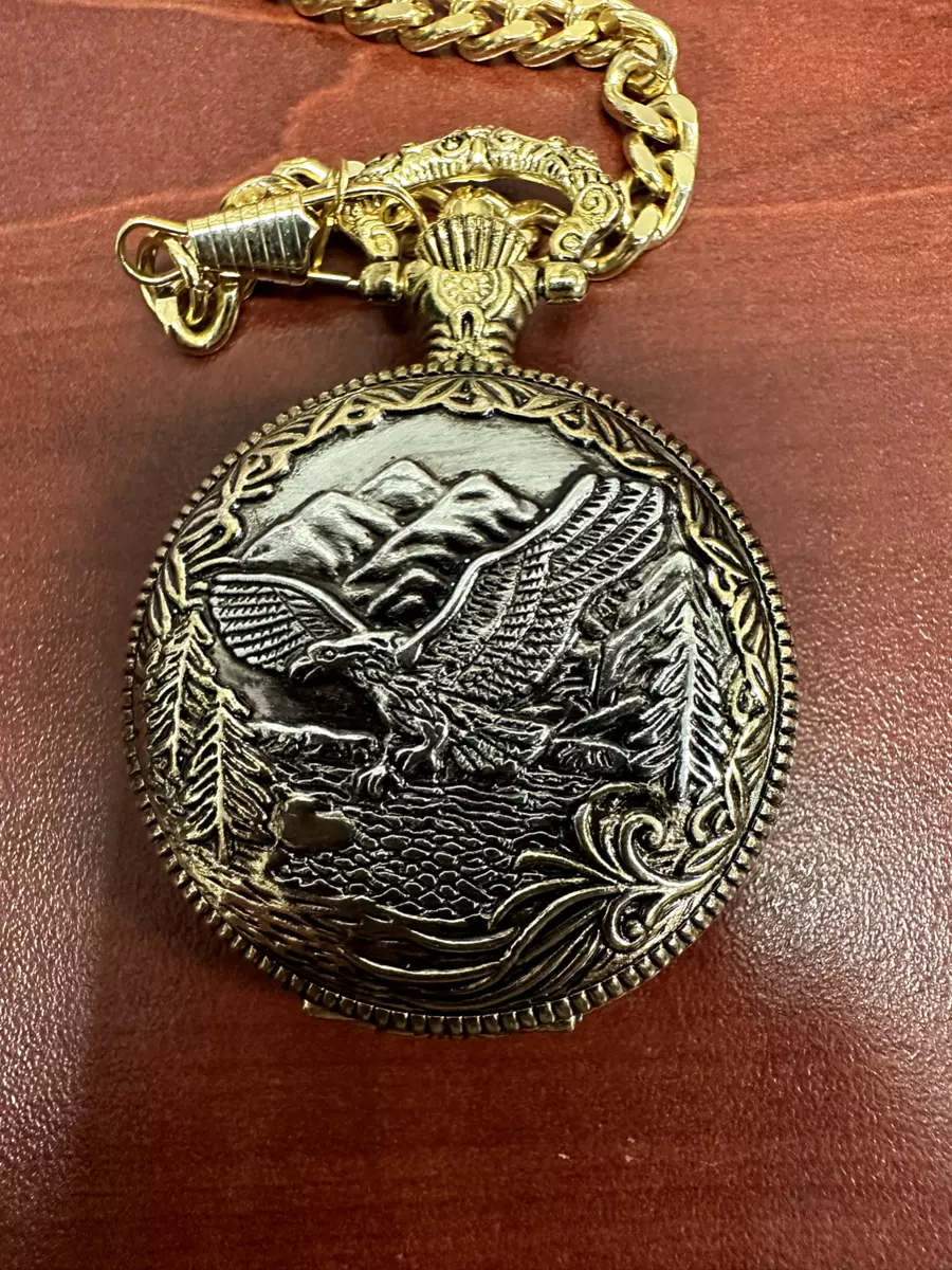 Eagle pocket watch hot sale