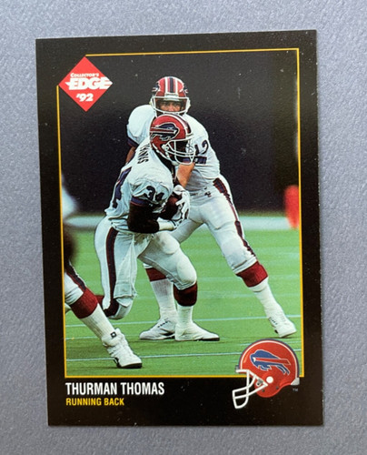 Thurman Thomas #11 1992 Collector's Edge card