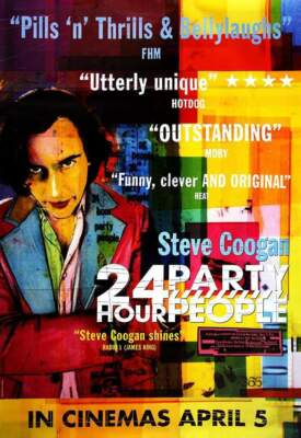24 Hour Party People poster- Original. Large 60''x40''