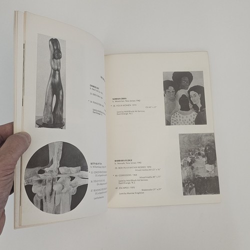 Black Artists: Two Generations, 1971. Seminal exhibition. AFRICAN AMERICAN ART - Picture 7 of 10