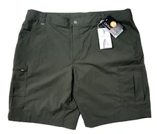 NWT, ExOfficio Men's Amphi Fishing / Hiking Shorts, Pockets, Nori Green,  40