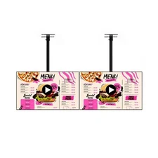 32 Inch FHD 700nits Wall Mount Digital Signage Slim Fit Frameless Commercial ...