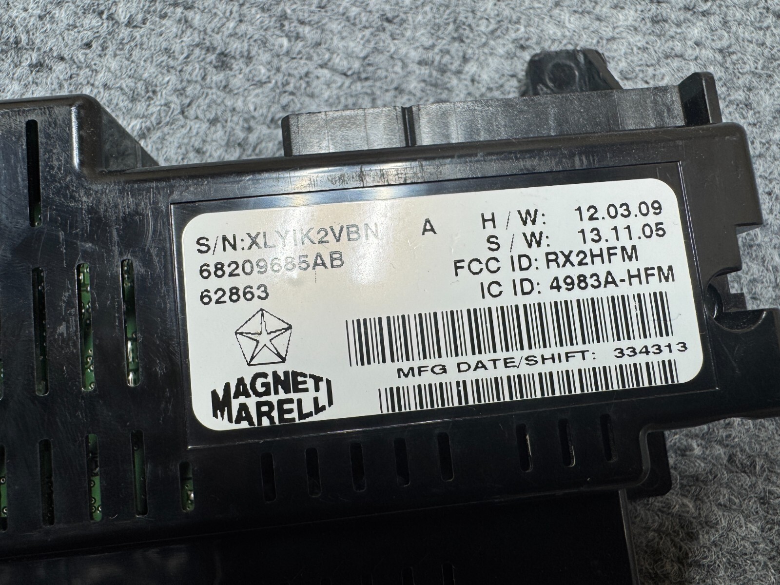 MASERATI GHIBLI M157 14-17 OEM TELEMATICS COMMUNICATION CONTROL MODULE UNIT 60K