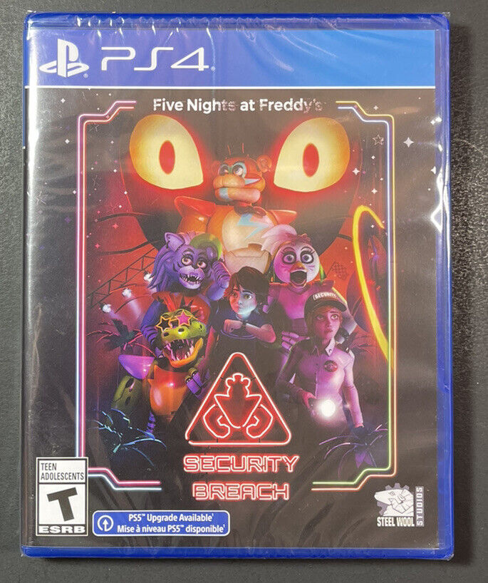 FIVE NIGHTS AT FREDDY S SECURITY BREACH - PS4 neuf sous blister VF