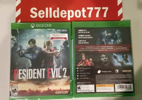 Resident Evil 2 (Microsoft Xbox One) NEW Sealed Physical Game