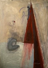 Oil Painting on Canvas, Abstract Expressionism Original Modern Wall Art Decor