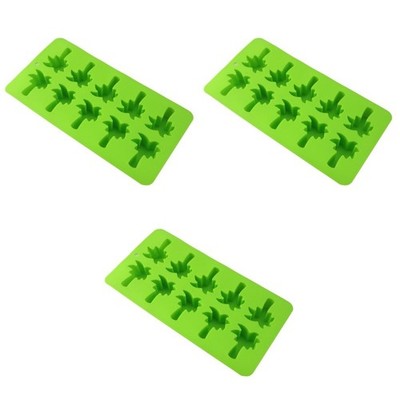 Set of 3 Gießformen Für Schokolade Kuchen -Backform Kleine Eiswürfelschale