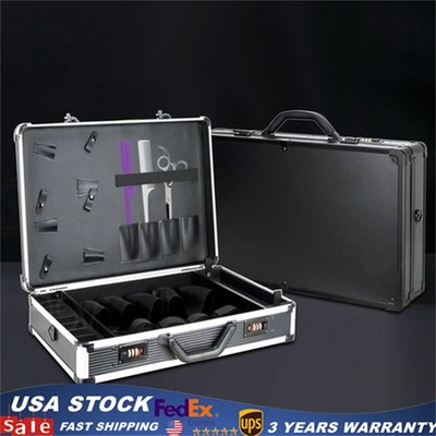 Professional Barber Carrying Case Organizer Clipper Box Travel Carry Case