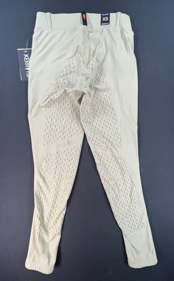Nuevas mallas de equitación Kerrits Ice-Fil Fullseat Tech en color tostado (para mujer XS) - precio de venta sugerido por el fabricante 119 USD Foto 3 de 4