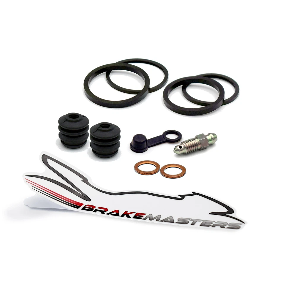 Yamaha V STAR 650 CLASSIC 2002 front brake caliper seal rebuild kit set XVS65A Foto 2 de 4