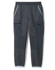 Smartwool Women’s Hudson Trail Fleece Pant Charcoal Heather Grey Cargo XL NWT