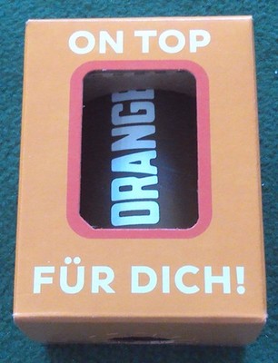 Jägermeister Glas Orange 4cl im Karton OVP