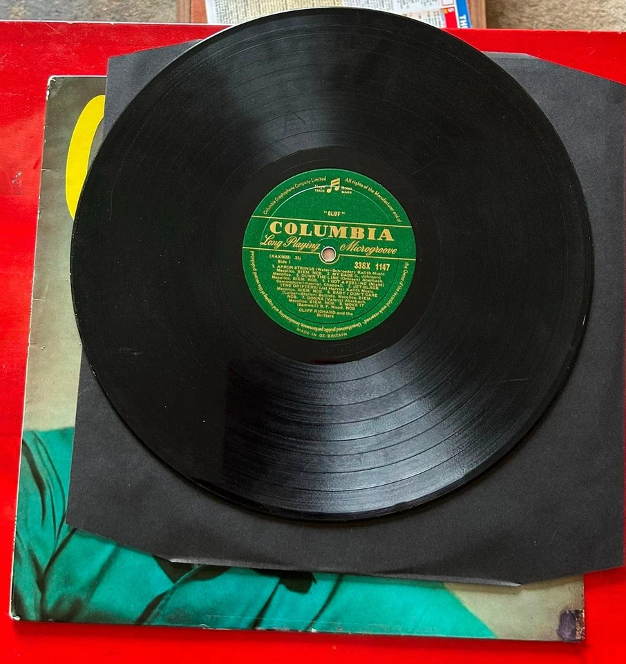 Cliff - Cliff Richard And The Drifters - Green Columbia 1st Press 33SX 1147 - Image 4 of 4