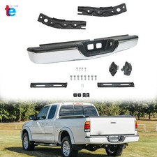 Chrome Steel Rear Step Bumper Assembly For Toyota Tundra 2000-05 2006 Complete Chrome Steel Rear Step Bumper Assembly For Toyota Tundra 2000-05 2006 Complete