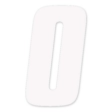 Factory Effex 08-90010 Fx 2015 Numbers Factory 4" White 0