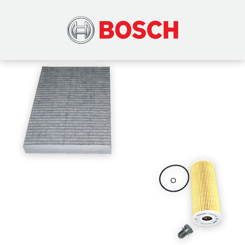 SERVICE KIT for AUDI A4 (B6/B7) 1.9 TDI BOSCH OIL CABIN FILTERS (2000-2008)