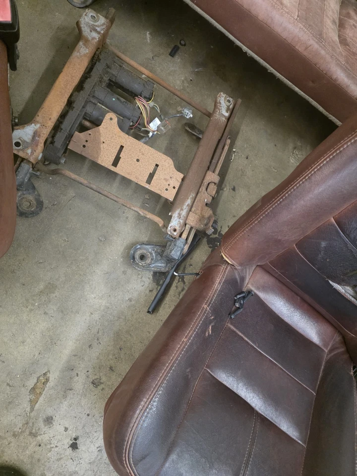 2008 09 2010 FORD F250 F350 F450 SUPER DUTY KING RANCH CREW CAB SEATS SEAT SET - Image 4 of 4