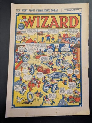 Wizard Comic No 1146, September 13th 1947, D.C. Thomson, Birthday Issue