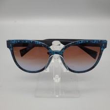 Italia Independent Sunglasses Blue Elephant Paisley Cat Eye IS009 ELE.021 55mm