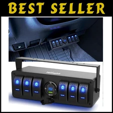 Waterproof Aluminum Panel Switch Box for Boats Cars