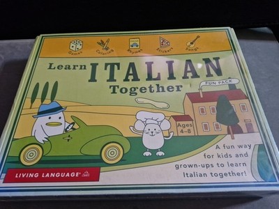 Bnib Learn Italian Together Fun Pack By Living Language