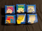 1999 Burger King Pokémon 23K Gold Card Set (6) Pokéballs w/ Boxes & COA Sealed