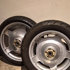 Harley Davidson Touring Wheels With Nearly New Tyres