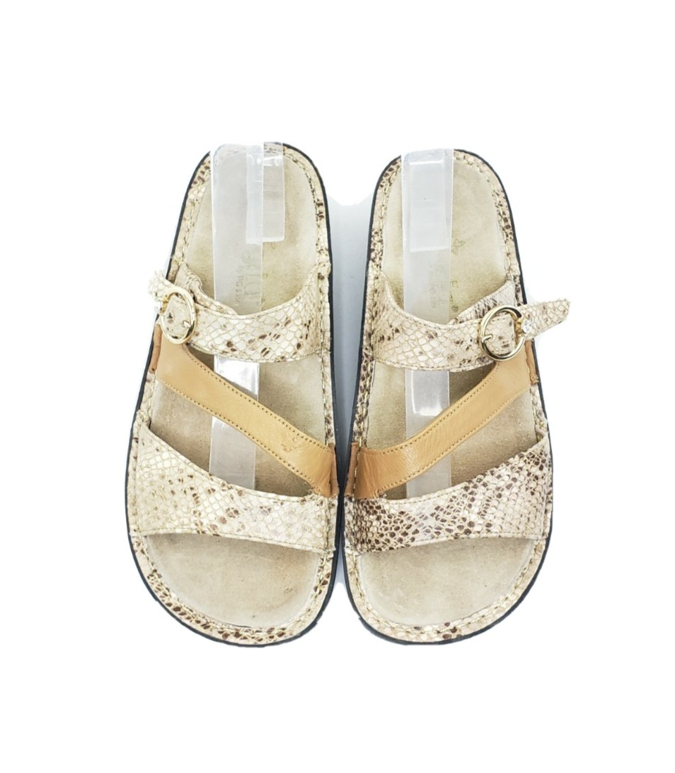 Alegria Colette Python Leather Sandals Womens Sli… - image 5