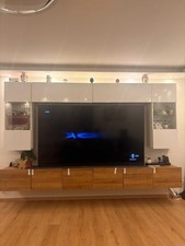 Wohnwand Hochglanz Weiß, Moderner