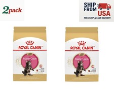 Royal Canin Feline Breed Nutrition Maine Coon Breed Kitten Dry Cat Food/3 Lb x 2