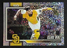 Elias Diaz 2026 Topps #28 Celebration Confetti San Diego Padres