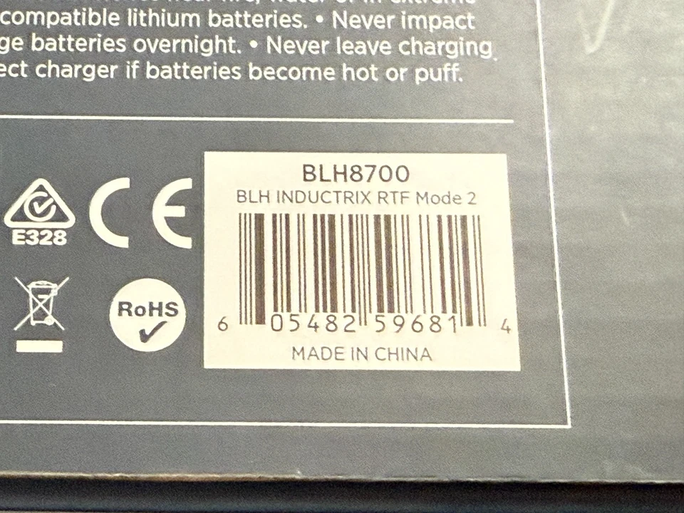 Blade Inductrix RTF Ultra Micro Drone Quadcopter w/ 2.4GHz Radio & SAFE BLH8700 - Image 3 of 3