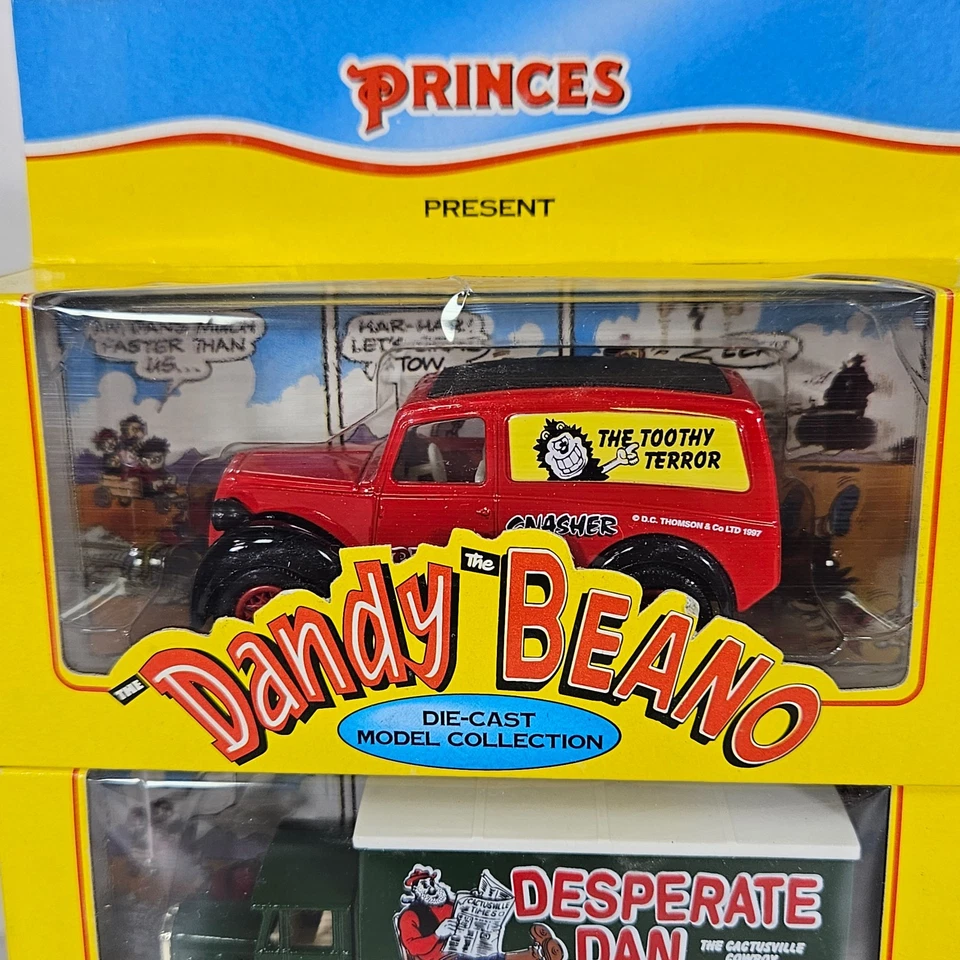 6 X Lledo Dandy Beano DieCast Collection Desperate Dan & Dennis Menace Model - Image 2 of 4