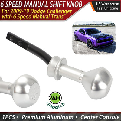 For Dodge Challenger 2009-2019 6 Speed Manual Gear Shift Knob Handle Aluminum US